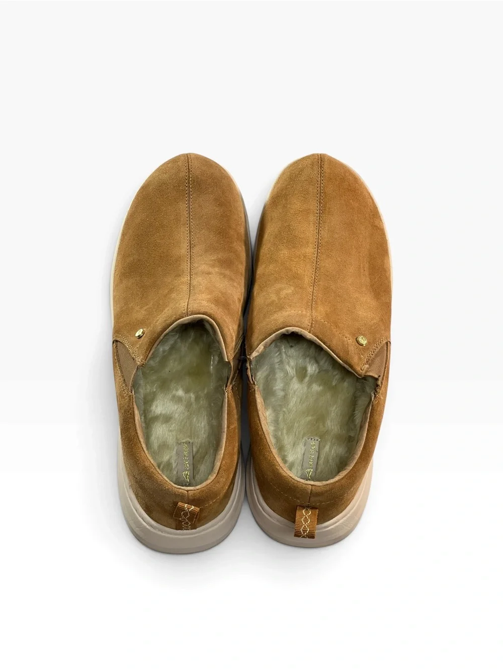 Architech Camel Tan Suede Shoes Mens Size 12.5 Bonus Good Feet Arch Support